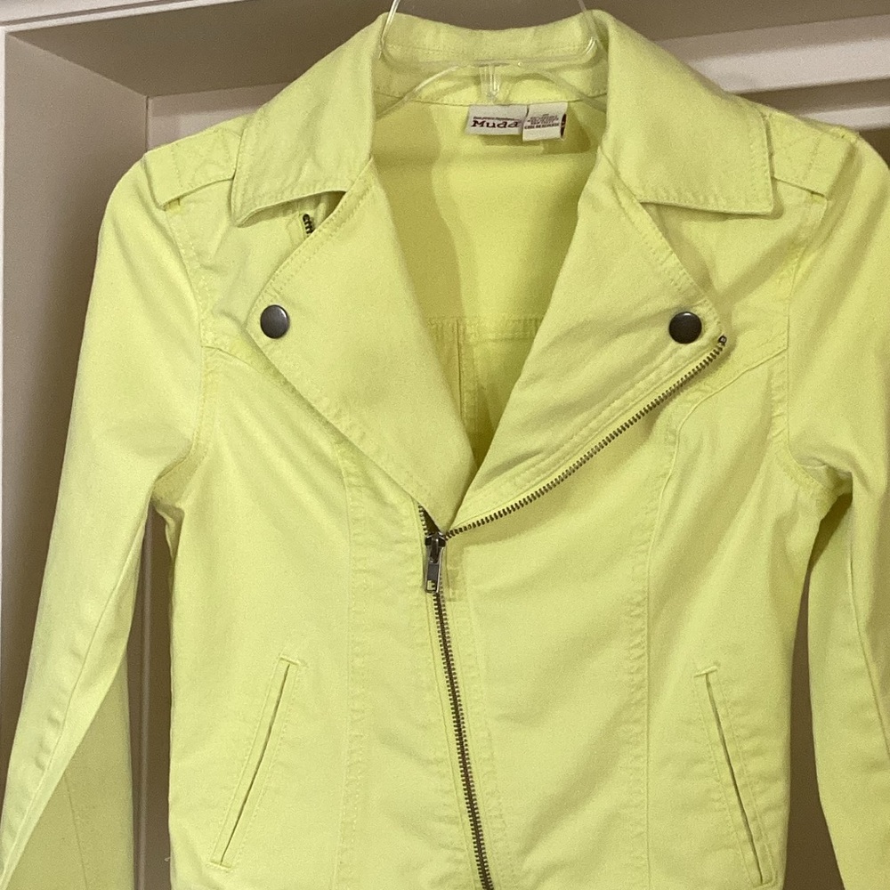 MUDD Moto Denim Jacket | Size S | EUC